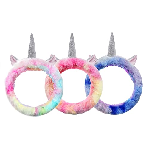 Makeup Headband - 3PCS Spa Headband For Washing Face Skincare Towel Headbands Shower Hair Band