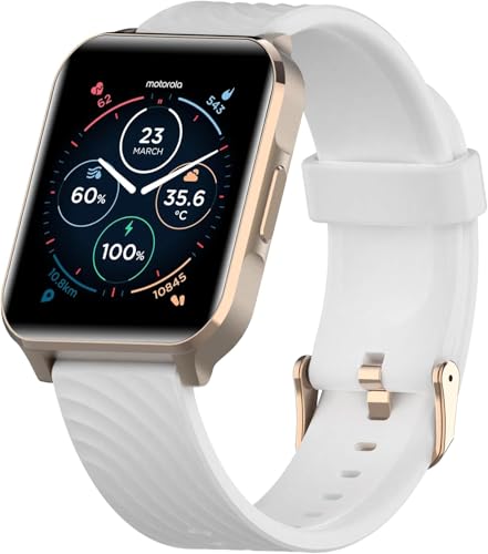 Motorola Moto Watch 70 - Health and Fitness Bluetooth Smartwatch for Every Day Wear, Advanced Health Features, Up to 10 Days Battery Life - Compatible with Android and iOS - Rose Gold - image 7