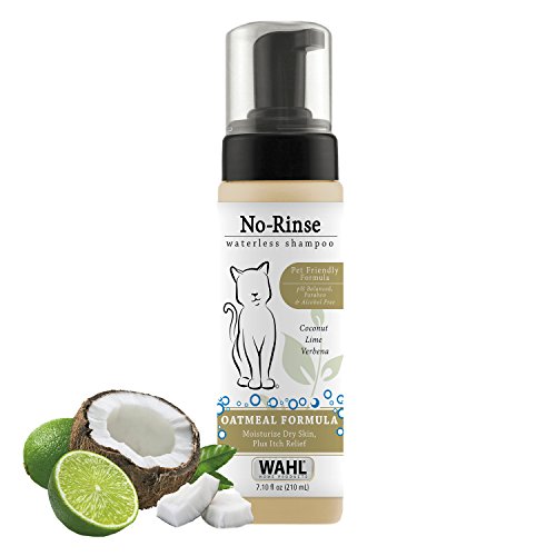 Wahl Clipper Cat Waterless Shampoo for Refreshing and Cleaning - 7.1 Oz