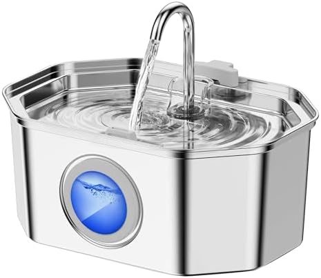 Cat Water Fountain Stainless