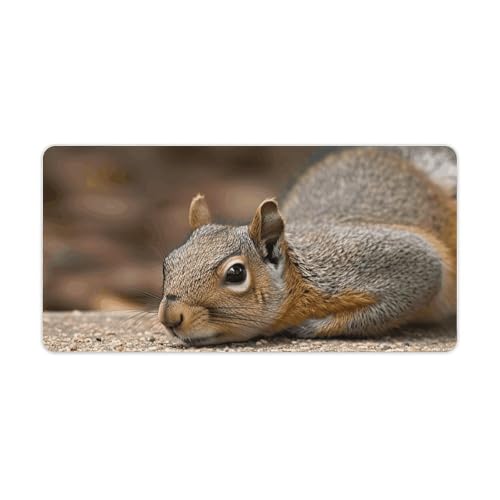 Mouse Pad grande blanco con base antideslizante miniatura 1