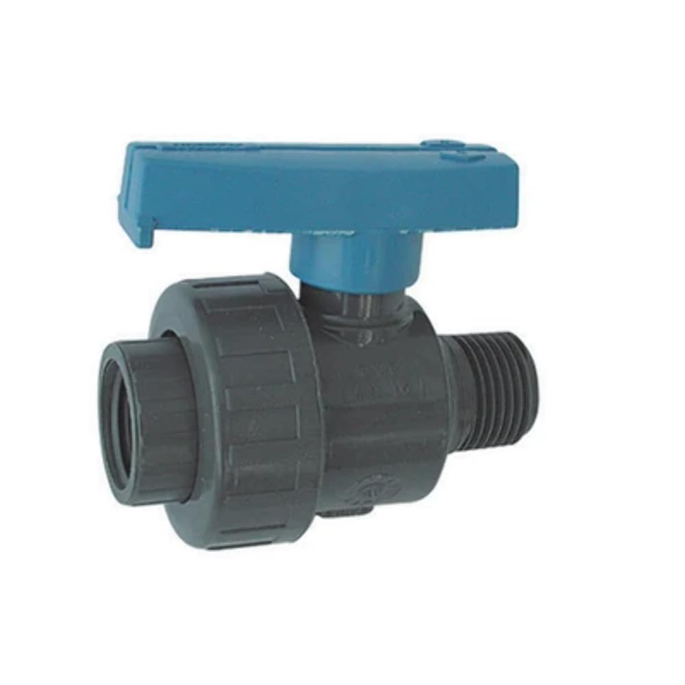 Plasson Válvula con fijaciones Filetes Insertos MF con cuerpo corto Plasson – 2 "