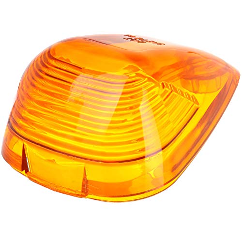 LBRST 5x Top Cab Marker Roof Running Light Amber Cover Lens Cab Roof Running Clearance Marker Lights Assembly fit for 1999-2016 For Ford F250 F350 F450 04-18 For Chevrolet Silverado 1500 2500 3500