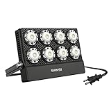 Outdoor LED Flood Light 350W Equiv. 3500lm Super Bright Security Light, LED Work Light, 5700K Daylight White, IP66 Waterproof Outdoor Lamp Exterior Wall Light Fixture for Yard Garage Porch 90-264V