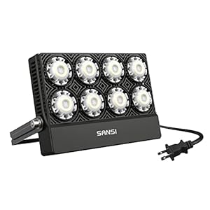 Outdoor LED Flood Light 350W Equiv. 5000lm Super Bright Security Light, LED Work Light, 5700K Daylight White, IP66 Waterproof Outdoor Lamp Exterior Wall Light for Yard Garage Porch 90-264V