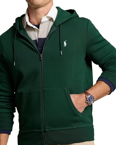 Image of POLO RALPH LAUREN mens Double-knit Full Zip Hoodie