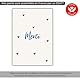 roxisha - 10 Stück Danksagungskarten + bedruckte Umschläge | Design Herz | Postkarte 10,4 x 14,8 cm | Danksagungskarten Hochzeit Geburt Geburtstag Taufe Party Kommunion Ruhestand