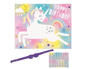 Unique Einhorn Ansteckspiel für 16 Personen