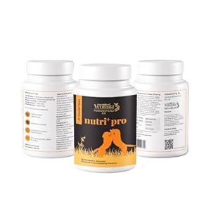 Venttura Nutri+ Pro Chewable Multi-Vitamin Tablets for Dogs |Essential Minerals & Antioxidants Formula for Better Growth & Vitality | for All Life Stages | (45 Chewable Tablets) |