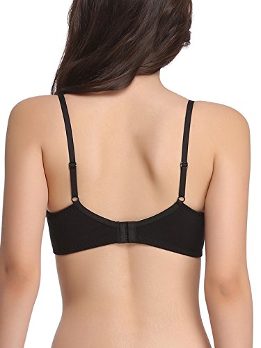 Image of Clovia Women's Cotton Non-Padded Non-Wired Full Cup Bra in Red