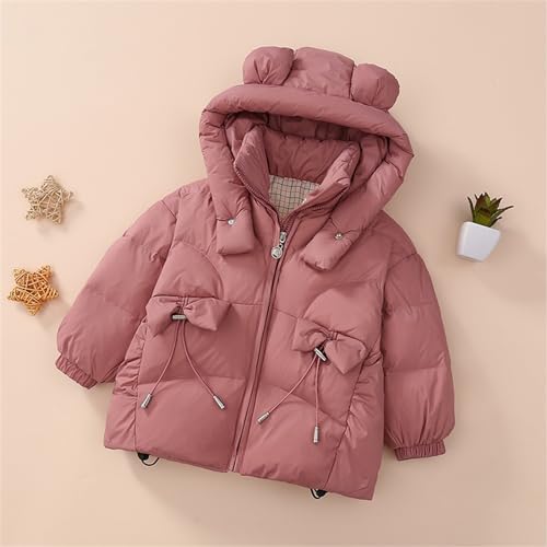 Kids Toddler Baby Girls Boys Winter Warm Thick Solid Cotton Long Sleeve Padded Jacket Coat Big Boys Winter Coats2