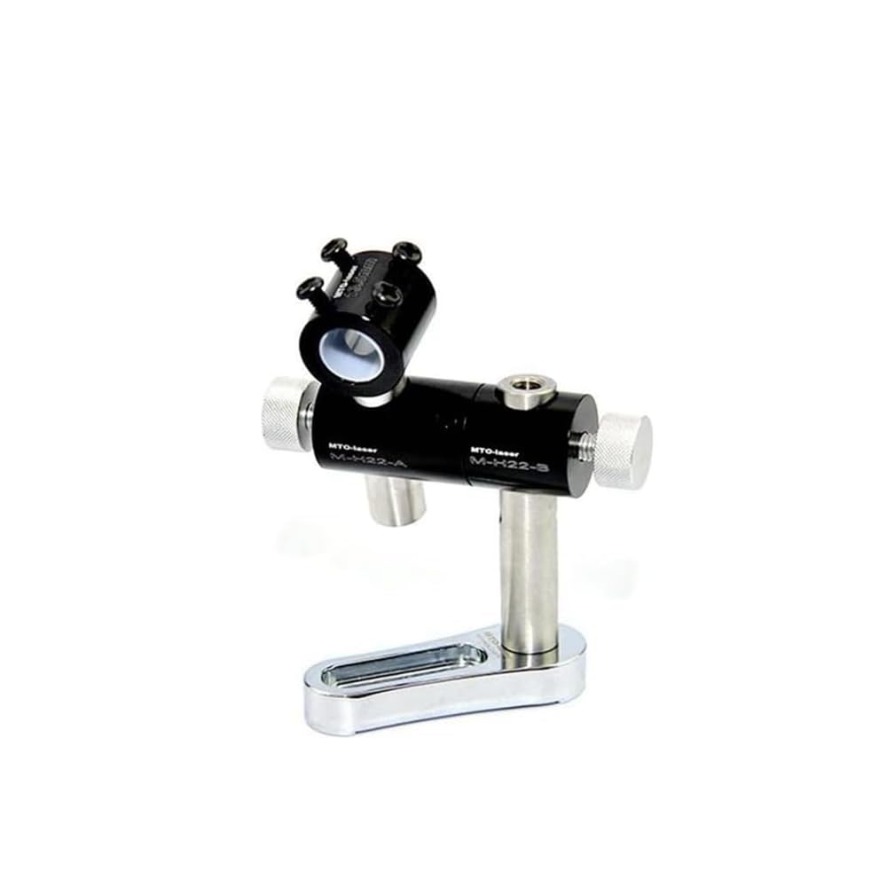 648nm Réglable Rouge Laser Croix Module Verre Lentille 16x68mm avec Support et Adaptateur