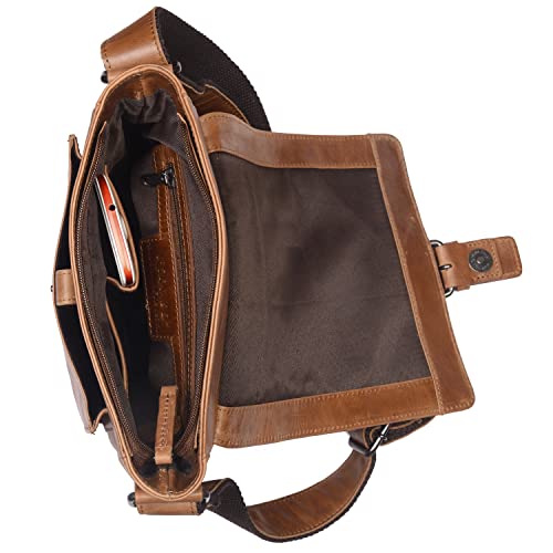 Image of ROLANDO Nomad Men's Multi-utility Cross-body Casual Sling Leather Bag
