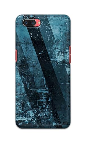 Image of Printed Hard Back Cover for Oppo A5 2018 Back Cover (Rugged Background -J1) -190724(EA)