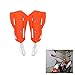 Moto Universal 22mm et 28mm En Aluminium Main protège la Protection Des Mains Pour Motocross Dirt Bike KTM EXC EXC SX SXF SXS MXC MX XC XCW XCF XCFW EGS Enduro (Orange)