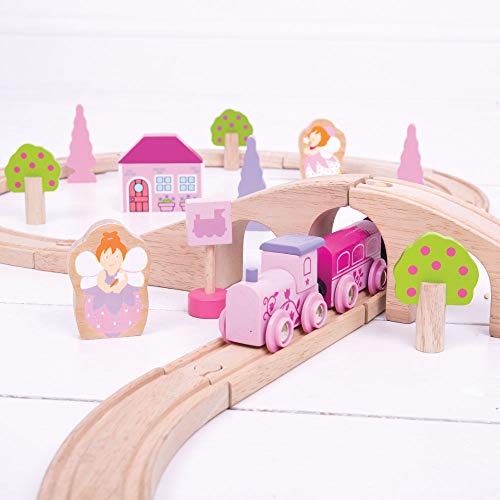 Bigjigs Rail Holzeisenbahn Set Märchen 8 – Bild 6