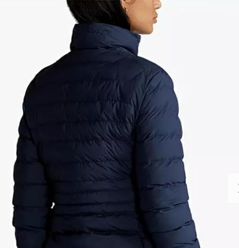 Ralph Lauren Women's Navy Blue Packable Insulated Jacket - Perfect for All Seasons! - Image 4
