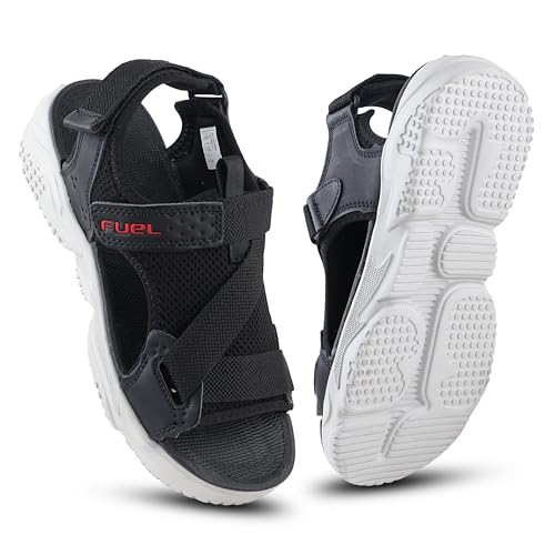 Image of FUEL Gabbroo Comfortable & Lightweight Casual Sports Sandals for Mens with Anti-Skid & Flexible EVA Sole for Running, Walking