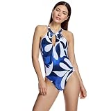 ORY Bañador Mujer Traje de Baño de Cuello Halter W261784
