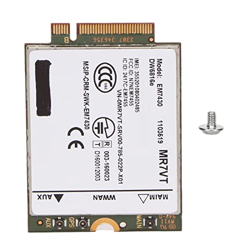 4G LTE Network Card, hasta 300 Mbps, Plug and Play M.2 Network Card para 7280 7285 7290 7389 7390 7480 7490 E7470, Mejora tu experiencia de conectividad miniatura 1
