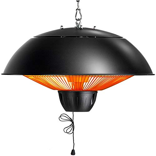 Deckenheizstrahler Elektro Heizpilz Heizstrahler Terrassenstrahler Decke Heizgerät Terrasse Leistung: 1500W