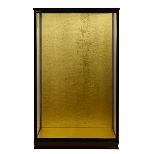 日本人形 人形ケース ガラスケース 横40奥35高65cm 雛人形ケース 五月人形ケース 13号黒 陣屋の画像