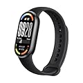 Xiaomi Smart Band 10 (Fitness Tracker), 1.72" AMOLED display, multimateriale, autonomia 21 gg, ricarica rapida, 150+ sport, monitoraggio benessere e sonno, HyperOS 2.0, resistente 5ATM, Compass, Nero