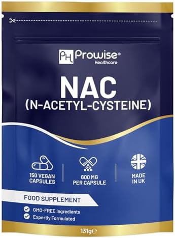 PROWISE NAC N-Acetyl- Cysteine 600mg 120 Capsules …