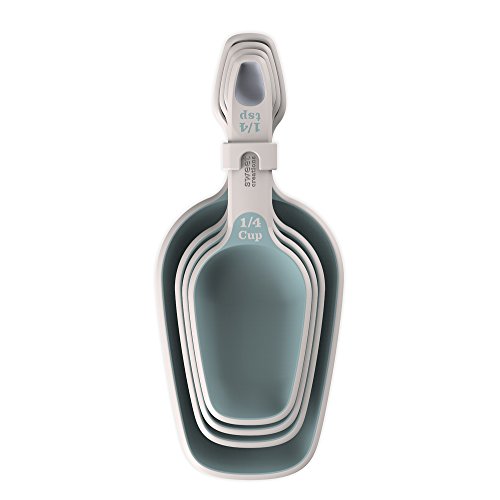 Sweet Creations 4 Piece Measuring Scoops Set, Multicolor