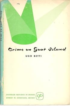 Paperback Crime on goat island Book