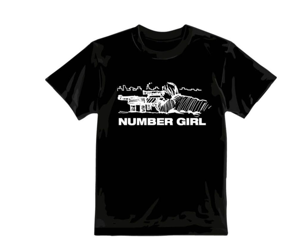 number girl Tシャツ　非売品　バンドTシャツ number girl Tシャツ非売品バンドTシャツ
