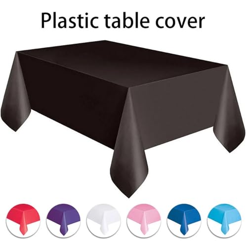 Nappe jetable bleu ciel imperméable pour protéger les tables d'anniversaire