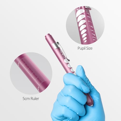 Image of CAVN Pen Light with Pupil Gauge LED Penlight for Nurses Doctors