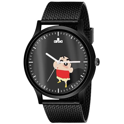 AROA Watch New Watch for Shinchan Kids Model : 306 Black Metal Type Rubber Analog Watch Black Dial for KidsStylish Watch for Boys (B0C2PRVCPH) Amazon Price History, Amazon Price Tracker