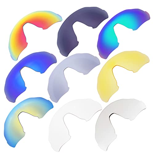 Lentilles de remplacement pour Oakley Flight Jacket : verre interchangeable vélo en 9 couleur