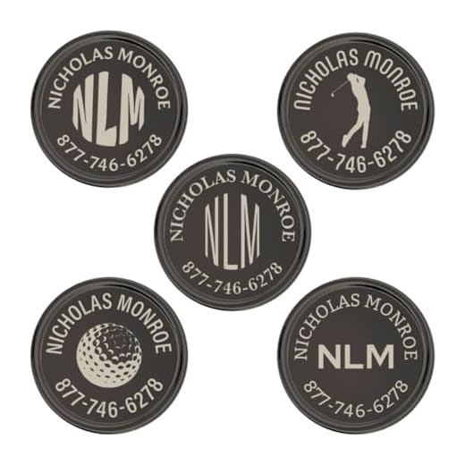Custom Golf Club Markers Set of 14 Pieces