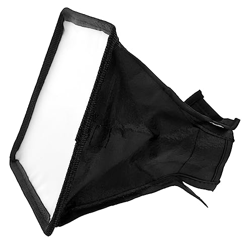 CONGARTENO Universal Camera Softbox Diffuser Portable Flash Diffuser for Video Recording Made of Reflective Fabric