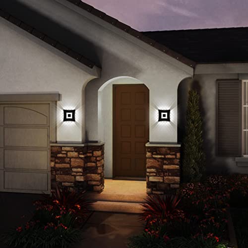 KAWELL 22W Modern Wall Light LED Wall Lamp Waterproof IP65 Aluminum Wall Wash Light LED Indoor Outdoor for Bedroom Stairs Bathroom Corridor Living Room Entrance Porch - Image 3