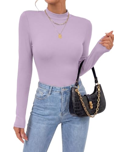 Image of OPOIPIN Women's Long Sleeve Basic Bodysuit