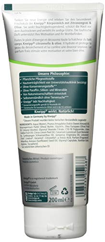 Kneipp - citronella e corpo oliva lozione - 200 ml...