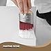 ROLLINGDOG 2.5 Inch Oval Angled Paint Brush-Cutting in Paint Brush with Ergonomic Handle for Wall, Trim, Door, Edge and Detail Work
