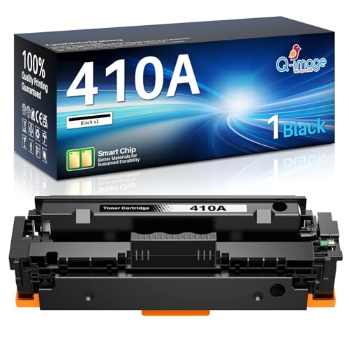 Cartouche toner CF410A compatible pour résoudre les problèmes de textes pâles sur HP M477fdw