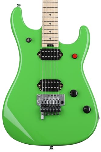 EVH 5150 Series Standard MN Slime Green – Guitare Électrique - Les Beatles, Paul McCartney, John Lennon, RIngo Starr, George Harrison EVH 5150 Series Standard MN Slime Green - Guitare Électrique