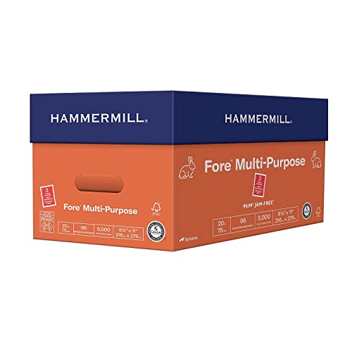 Hammermill Printer Paper, Fore Multipurpose 20 lb Copy Paper, 3 hole - 1 Ream (500 Sheets) - 96 Bright, Made in the USA - image 4