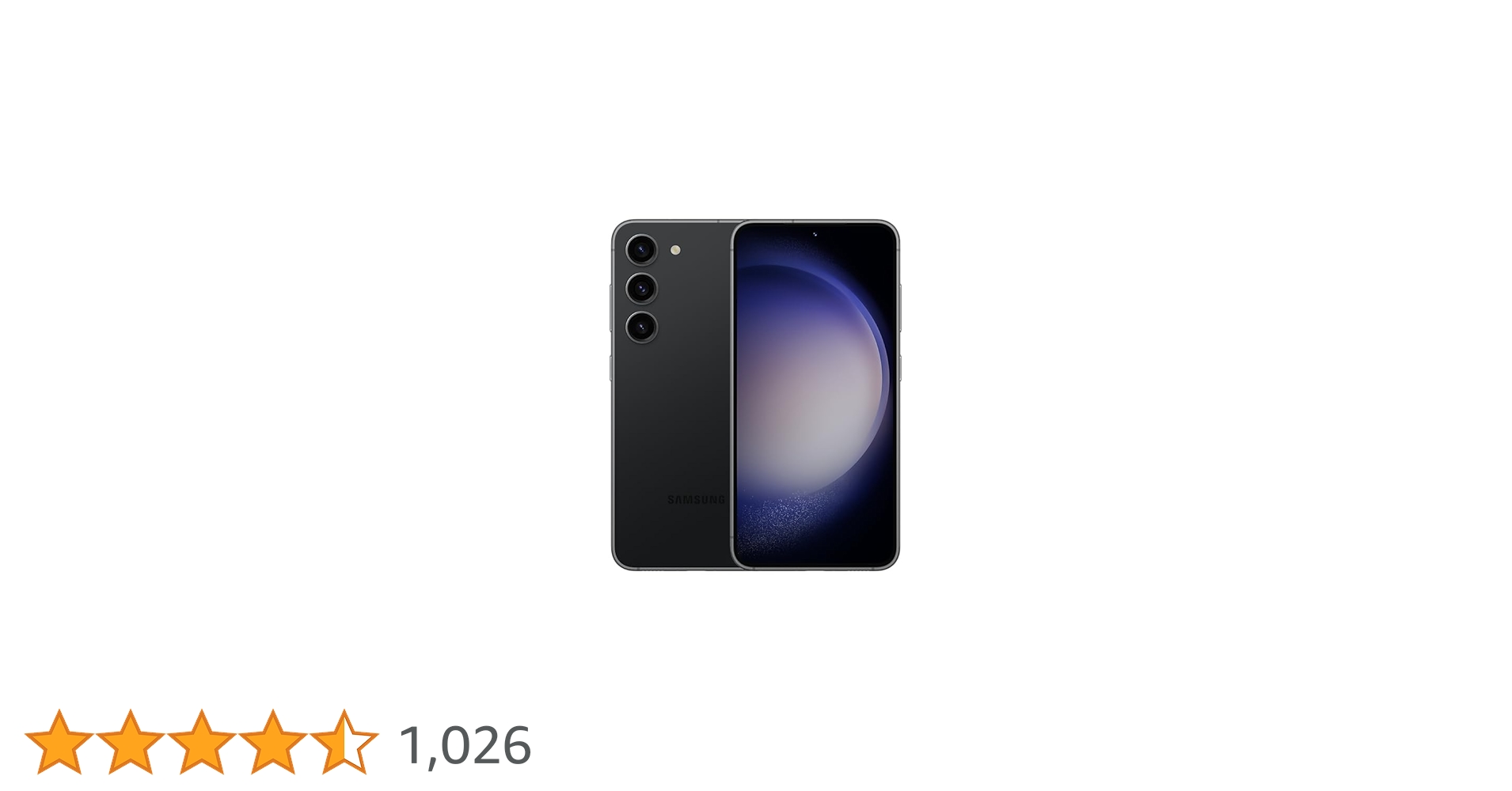 Amazon | SAMSUNG SM-S911BZKDEUB Galaxy S23 sbloccato Black 128GB