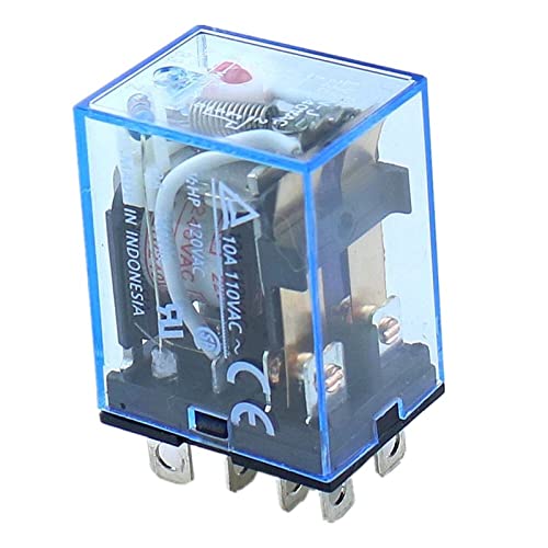 Relais DPDT 8 broches 10A LY2NJ commutation double simultanée EZZON AC 220V