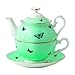 Royal Albert 40025887 Miranda Kerr Blessings Tea for One, 3 Piece Set, Multicolor
