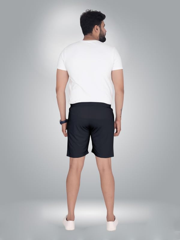 Image of Septem Men's Lycra Blend Shorts with Stylish Design Comfortable & Versatile Active Sports Wear Combo Pack