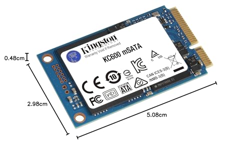 KC600 SSD 256GB SATA3 mSATA - SKC600MS/256G - Hdd - Immagine 8