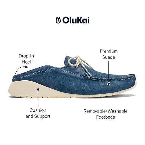 Image of OLUKAI Ka'a Driver Men's Loafers, Italian Suede Shoes, Premium Material & Contemporary Look, Comfortable Fit & All-Day Support